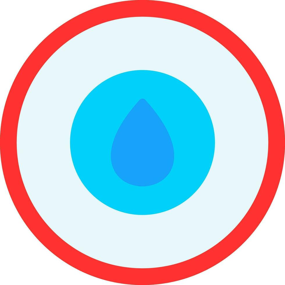 Waterdrop Vector Icon Design