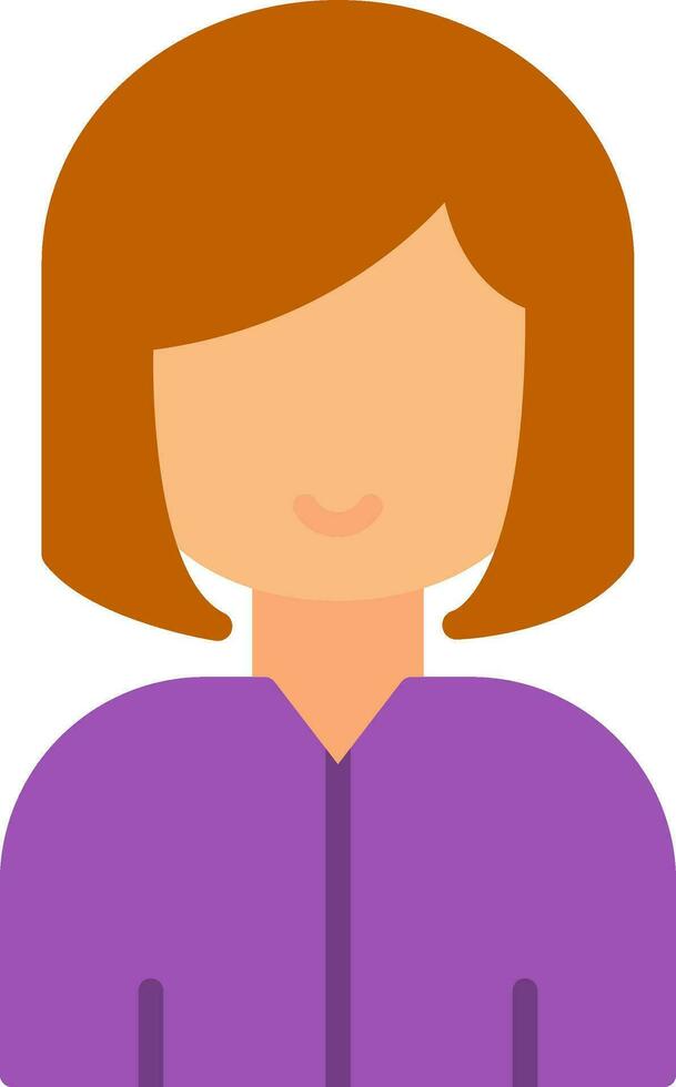 Female Vector Icon Design