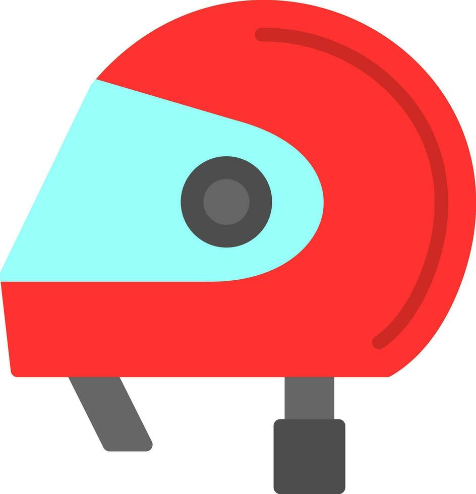 diseño de icono de vector de casco