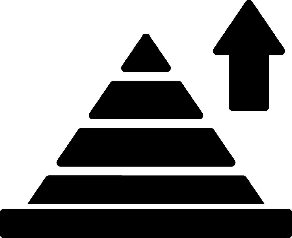 Pyramid CHart Vector Icon Design