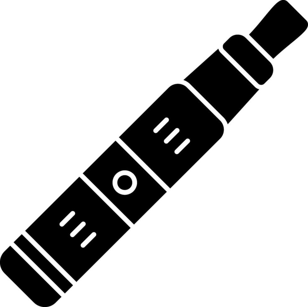 Electronic Cigarette Vector Icon Design