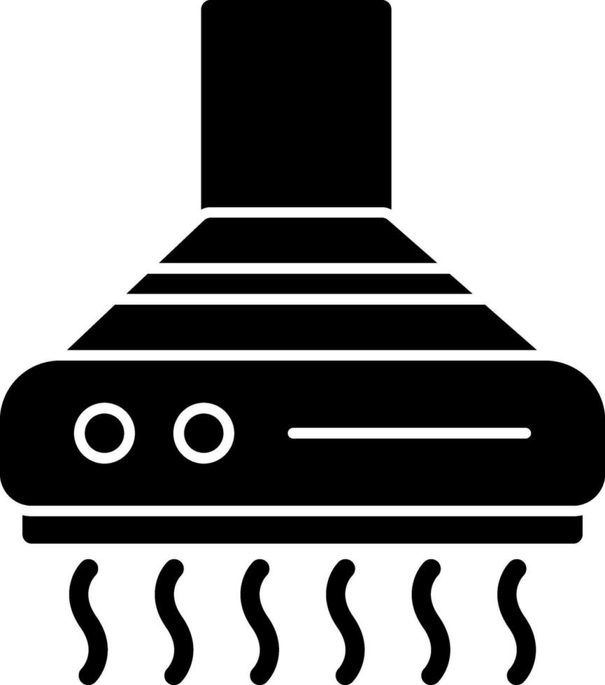 Extractor Hood Vector Icon Design