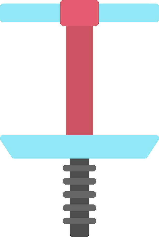 Pogo Stick Vector Icon Design