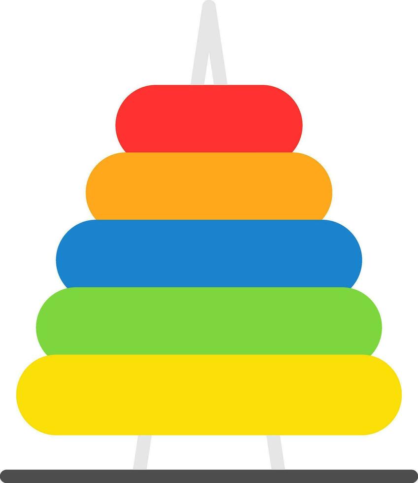Rings Vector Icon Design