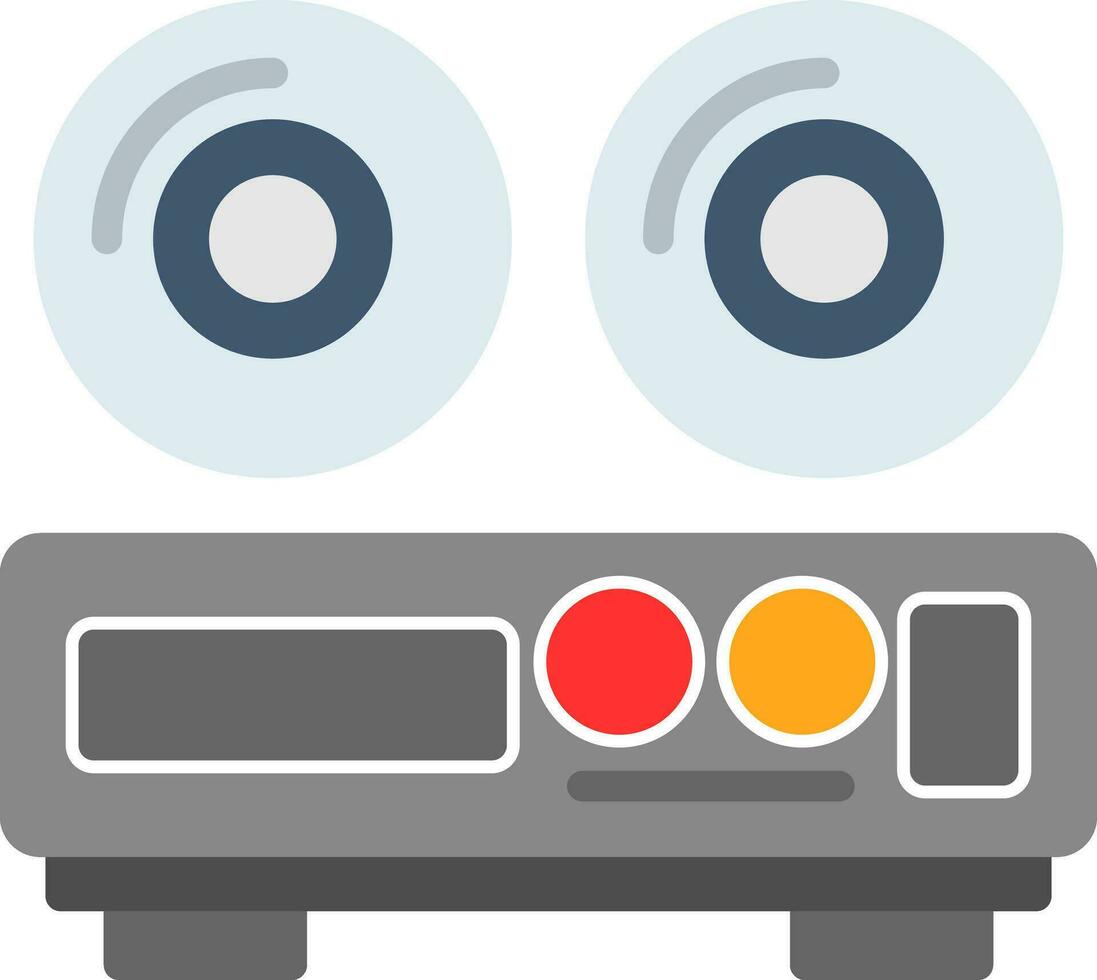 Dvd Player Vector Icon Design