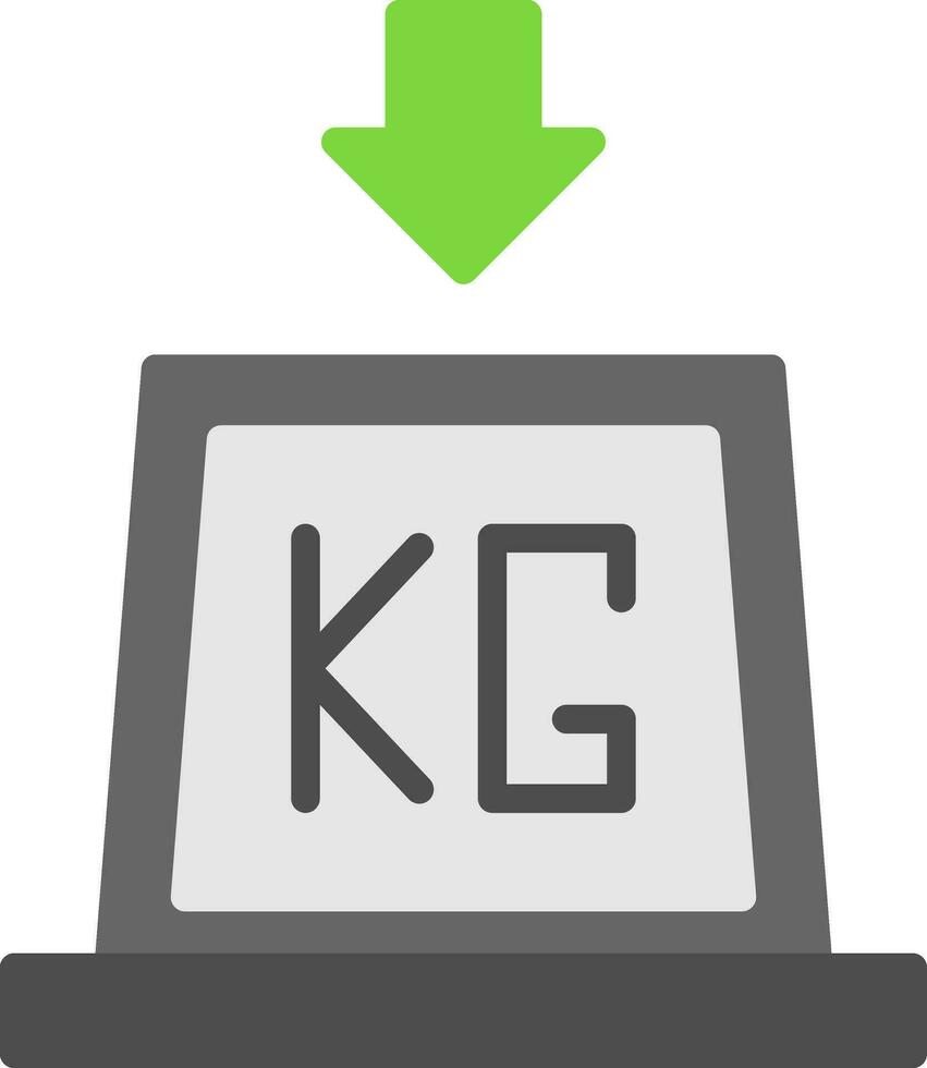 Weight Vector Icon Design