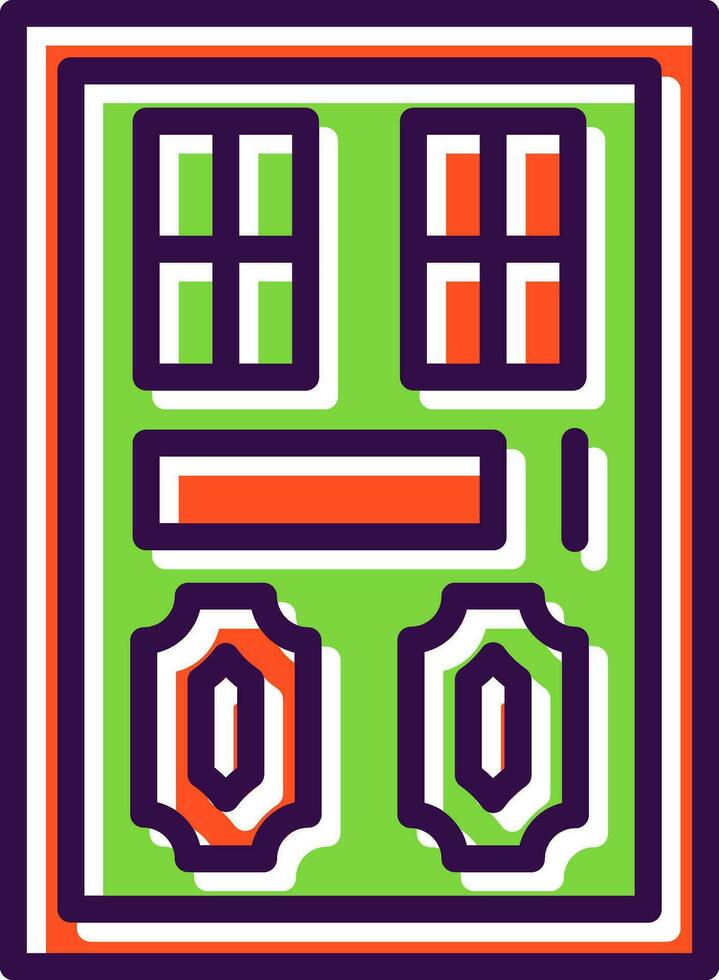 Door Vector Icon Design