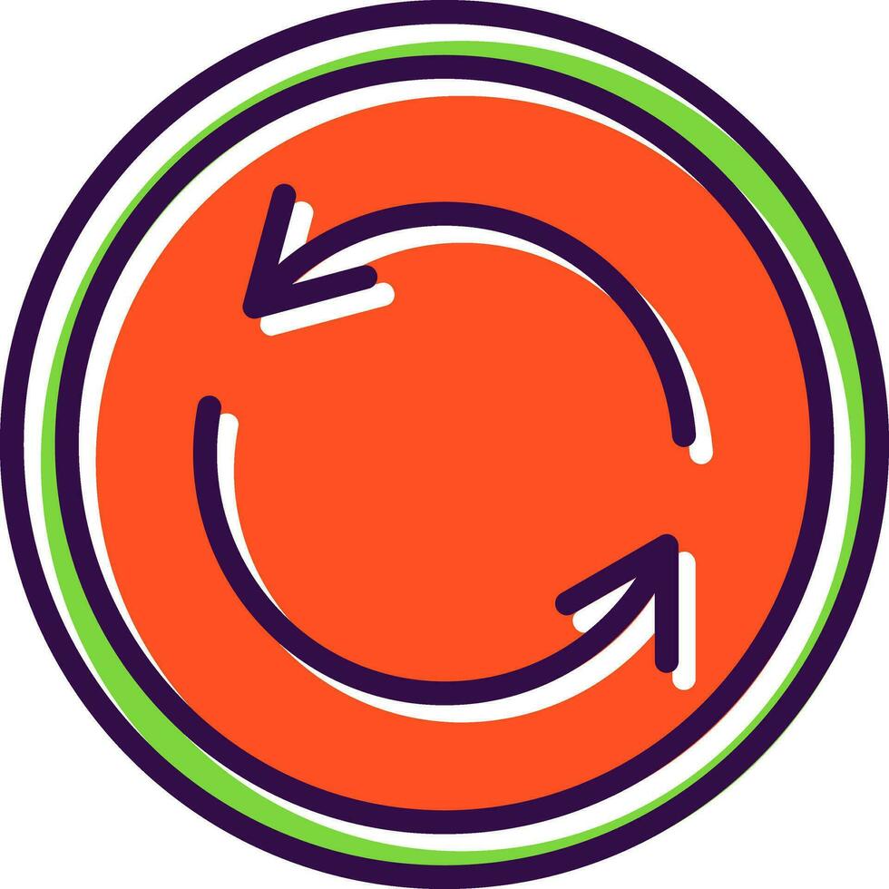 Refresh Vector Icon Design
