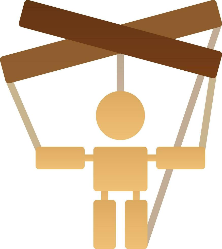 Puppet Vector Icon Design