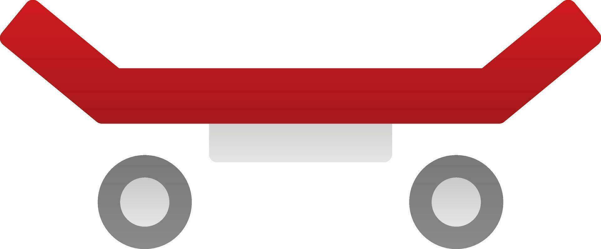 Skateboard Vector Icon Design