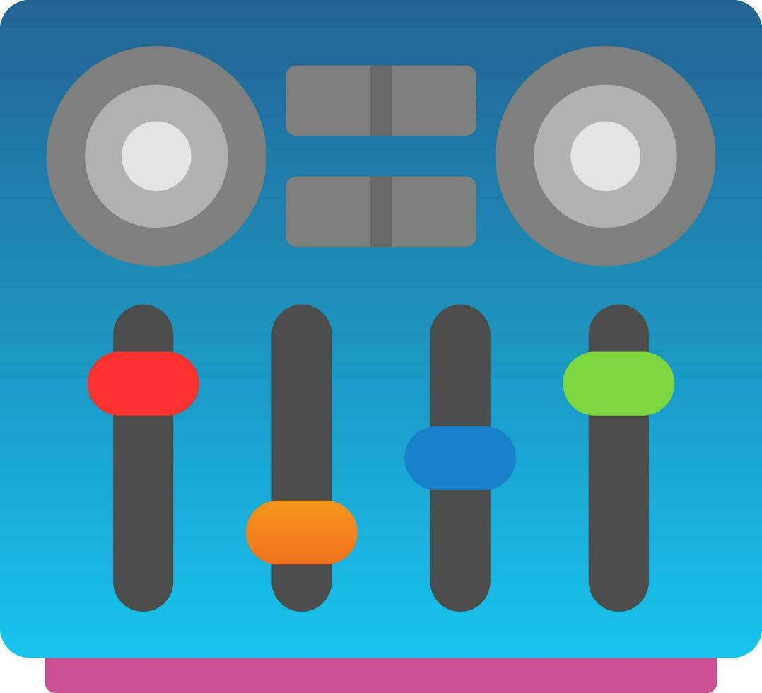 Mixer Vector Icon Design