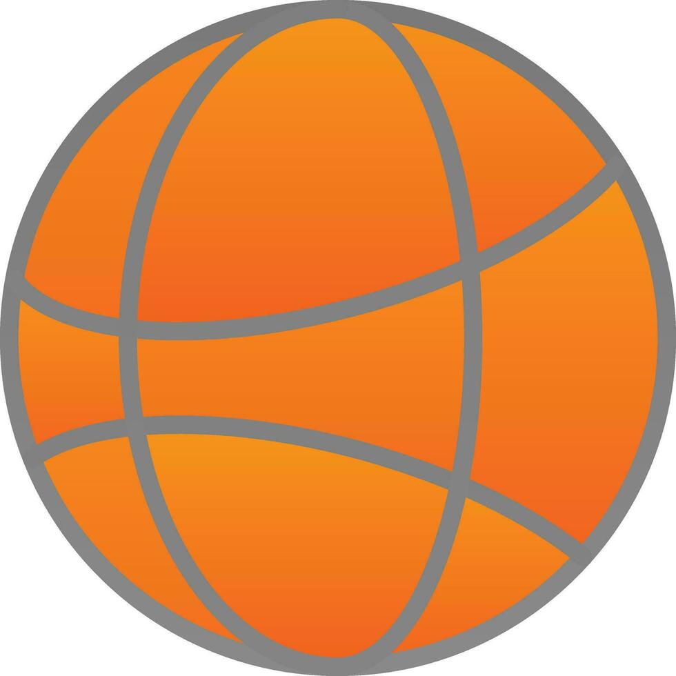 diseño de icono de vector de baloncesto