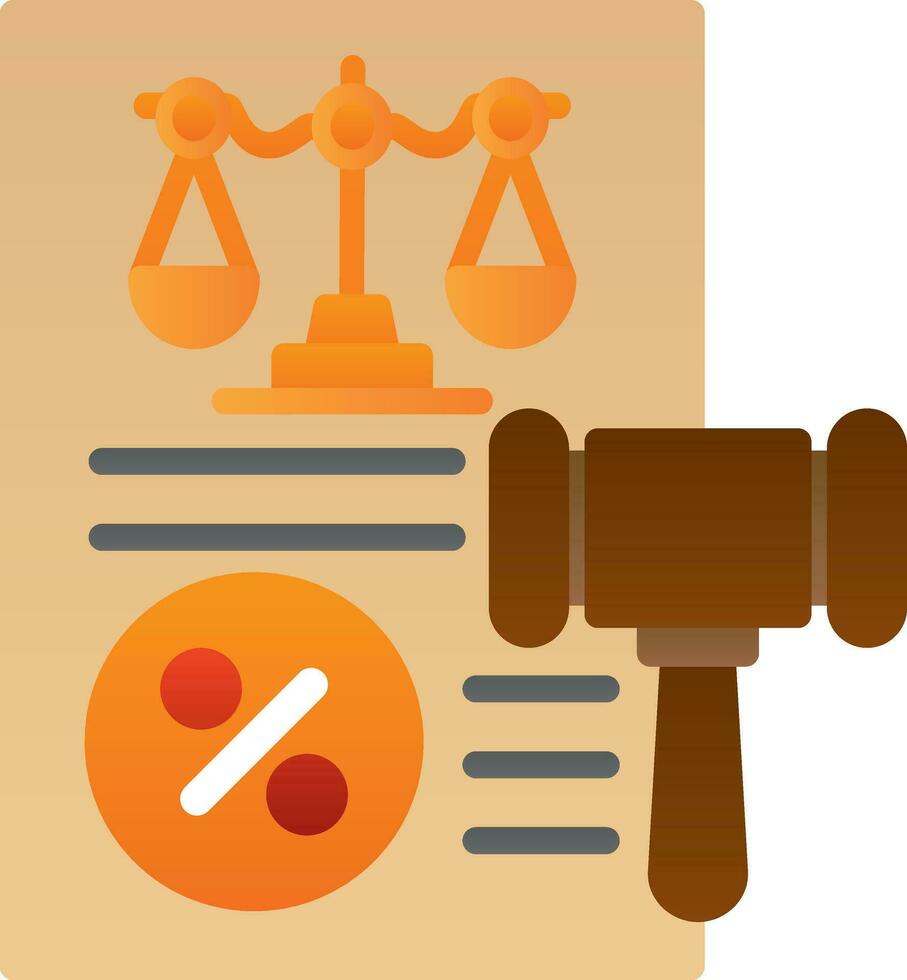 Law Vector Icon Design