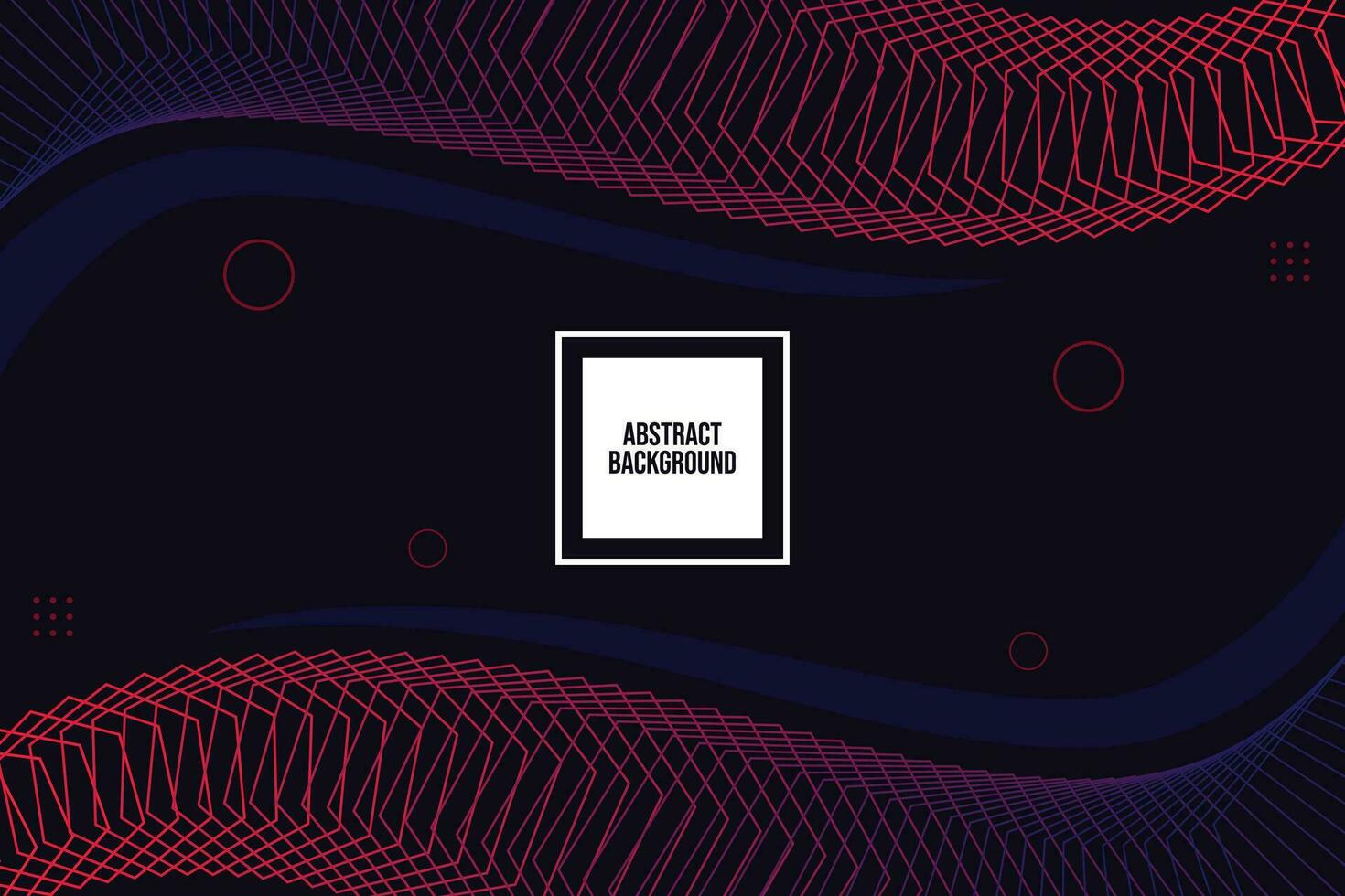 abstract geometric wave lines on white background vector