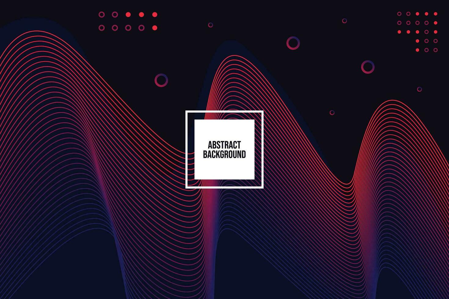 abstract wave lines on white background vector