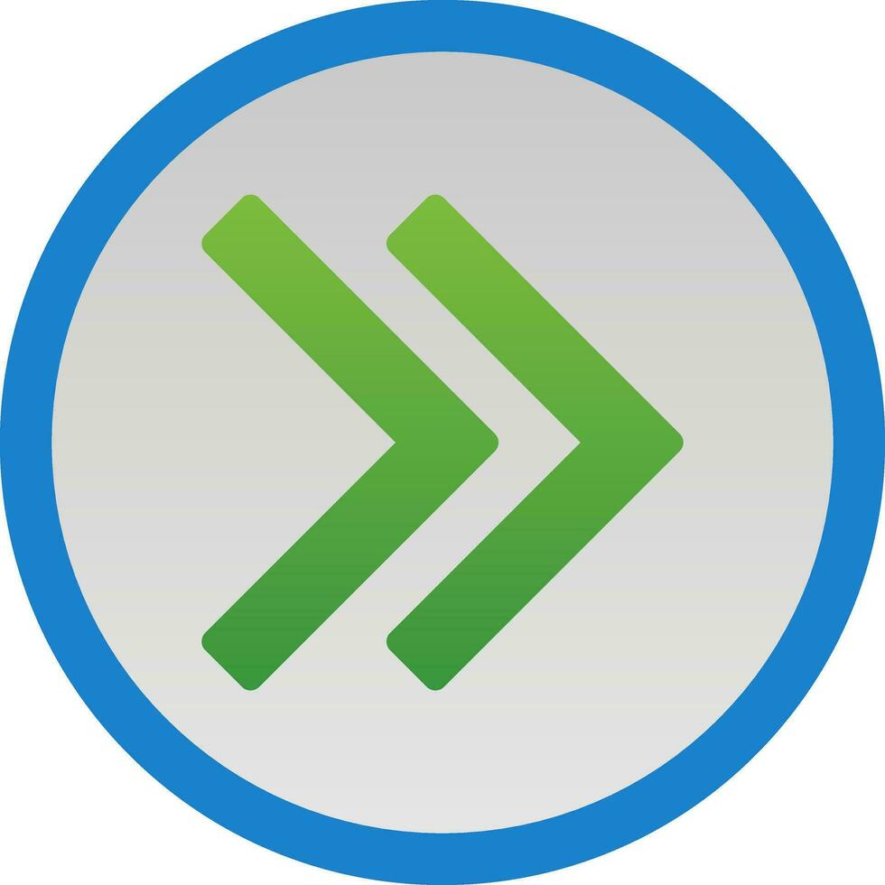 Chevron Right Vector Icon Design