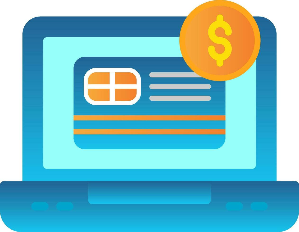 Debit Vector Icon Design