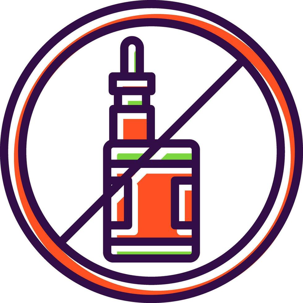 Quit Smoking Vector Icon Design