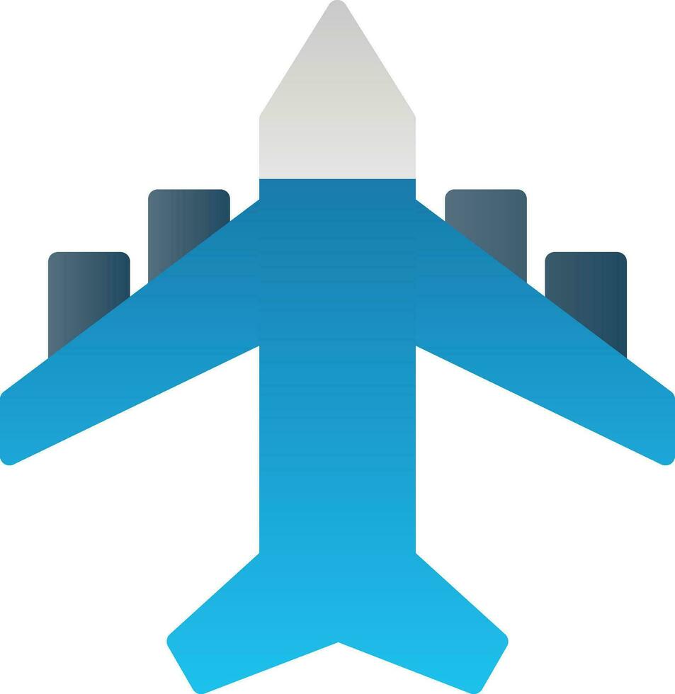 diseño de icono de vector de avión