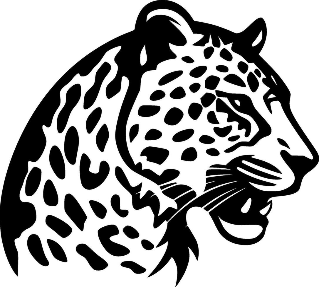 leopardo - alto calidad vector logo - vector ilustración ideal para camiseta gráfico