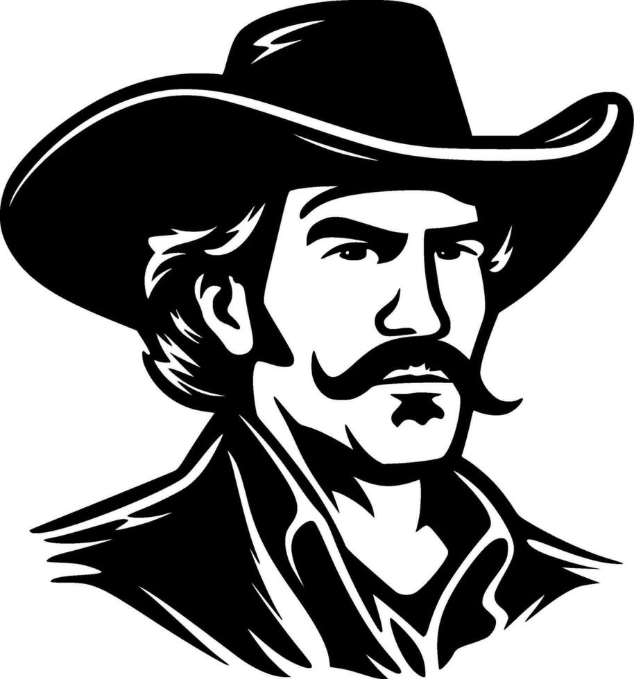 Western - High Quality Vector Logo - Vector illustration ideal for T-shirt graphic