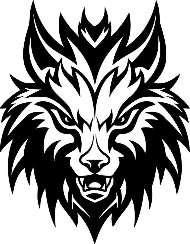 lobo - alto calidad vector logo - vector ilustración ideal para camiseta gráfico