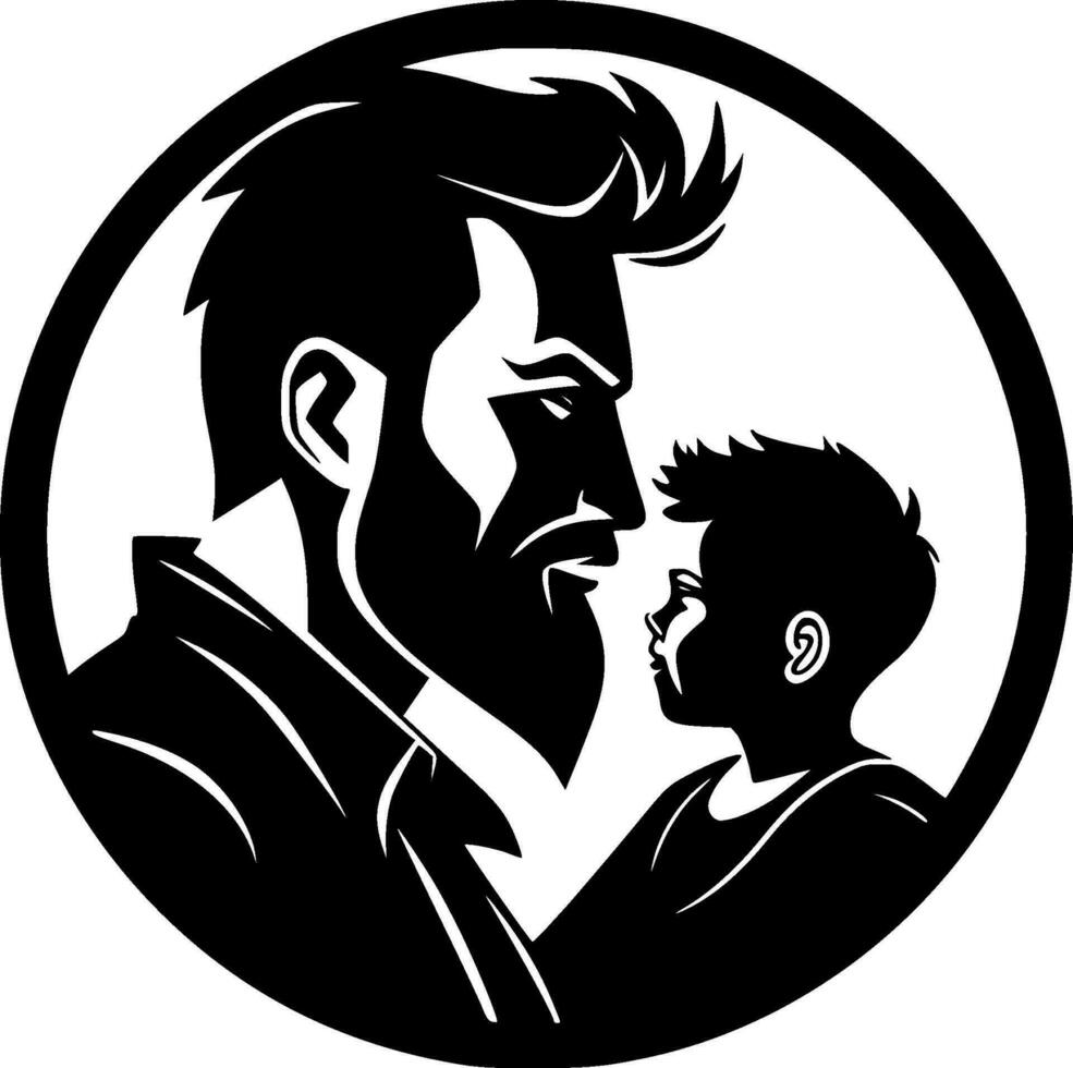 Father - High Quality Vector Logo - Vector illustration ideal for T-shirt graphic