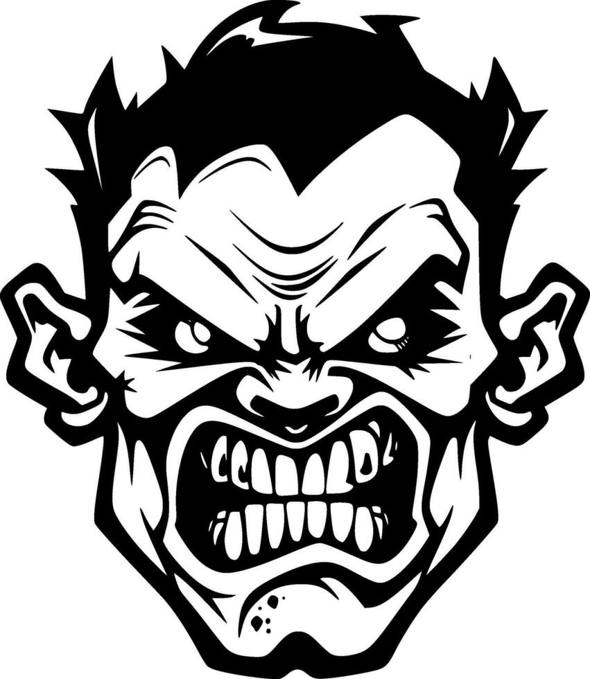 zombi - alto calidad vector logo - vector ilustración ideal para camiseta gráfico