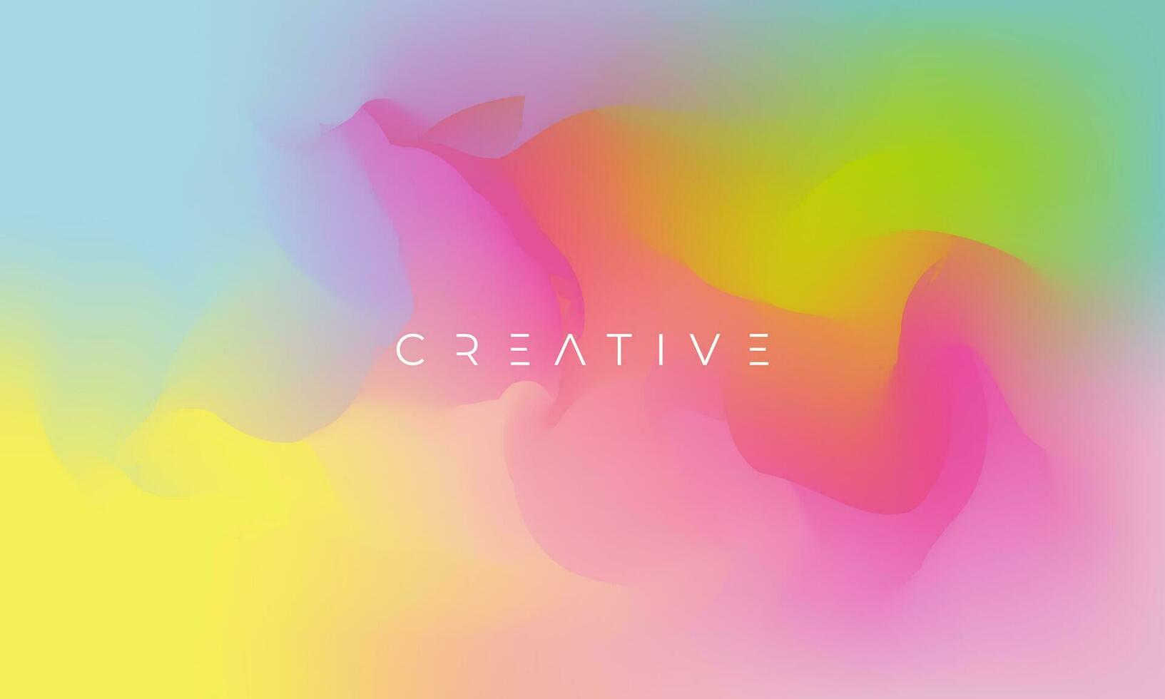 Modern Fluid Abstract Background with Colorful Gradient Mesh Color For Your Sale Banner Marketing, Poster, Cover, Page and More. Vector Eps 10