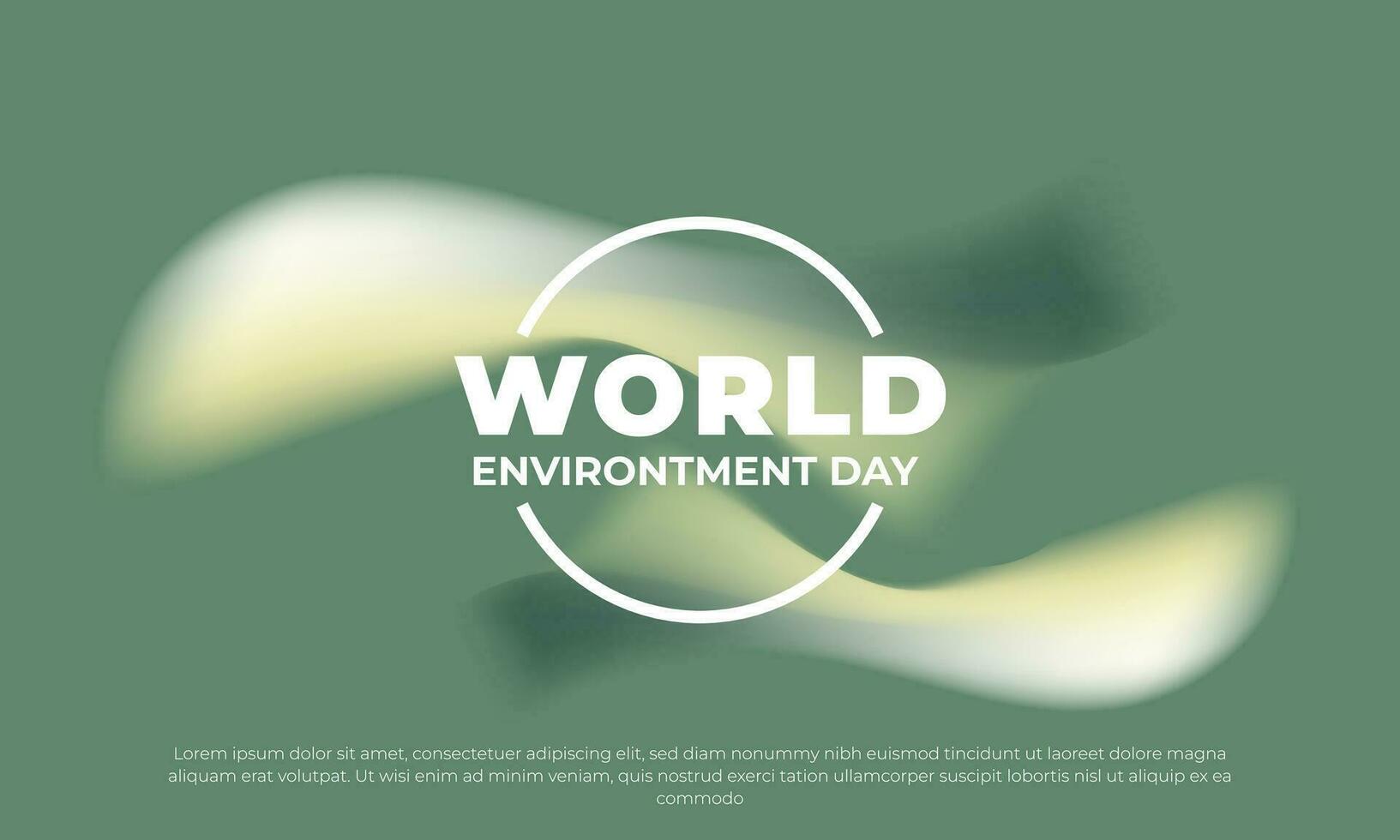 World Environtment Day Abstract Banner liquid gradient Background. Fluid colour mix. vivid color blend. Modern Design Template For Your ad Banner, Poster, Cover, Web page, Brochure, and flyer. Vector