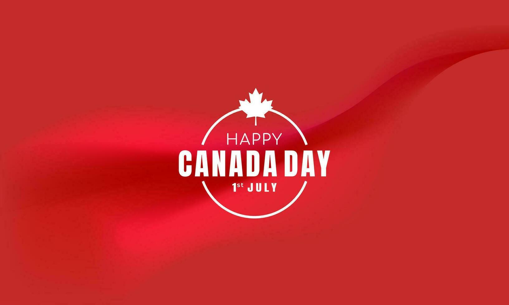 Happy Canada Day Abstract Banner liquid gradient Background. Fluid colour mix. vivid color blend. Modern Design Template For Your ad Banner, Poster, Cover, Web page, Brochure, and flyer. Vector