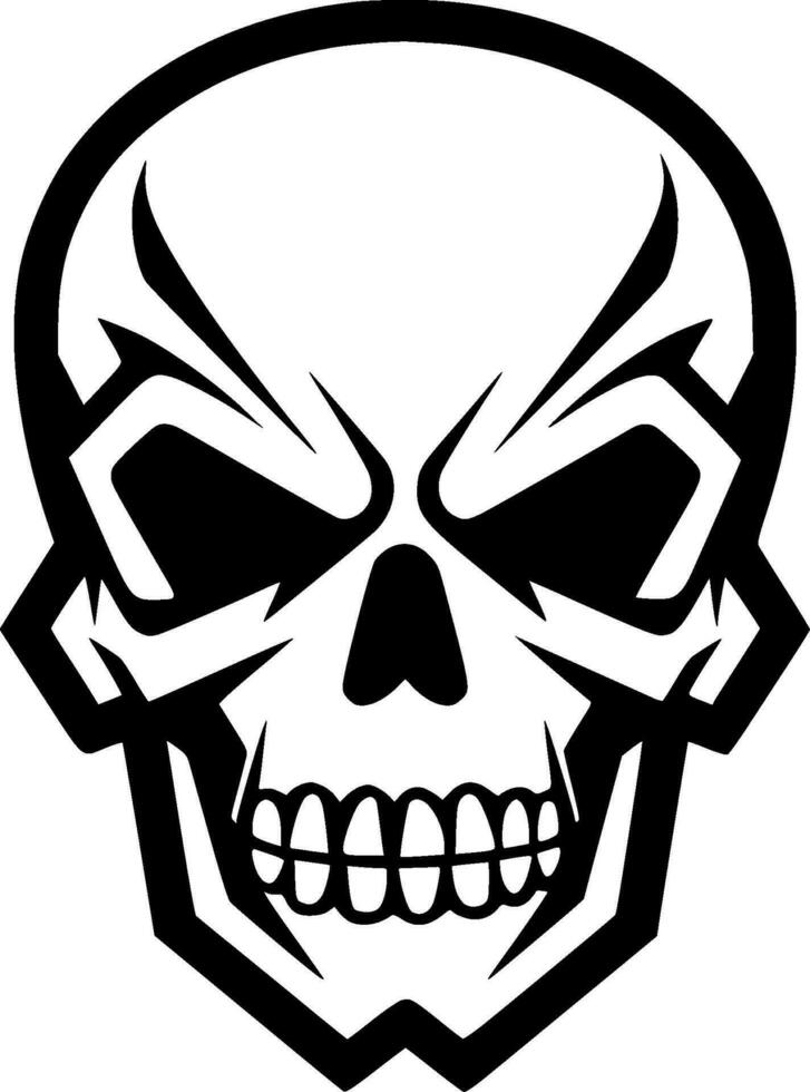 Skull - High Quality Vector Logo - Vector illustration ideal for T-shirt graphic