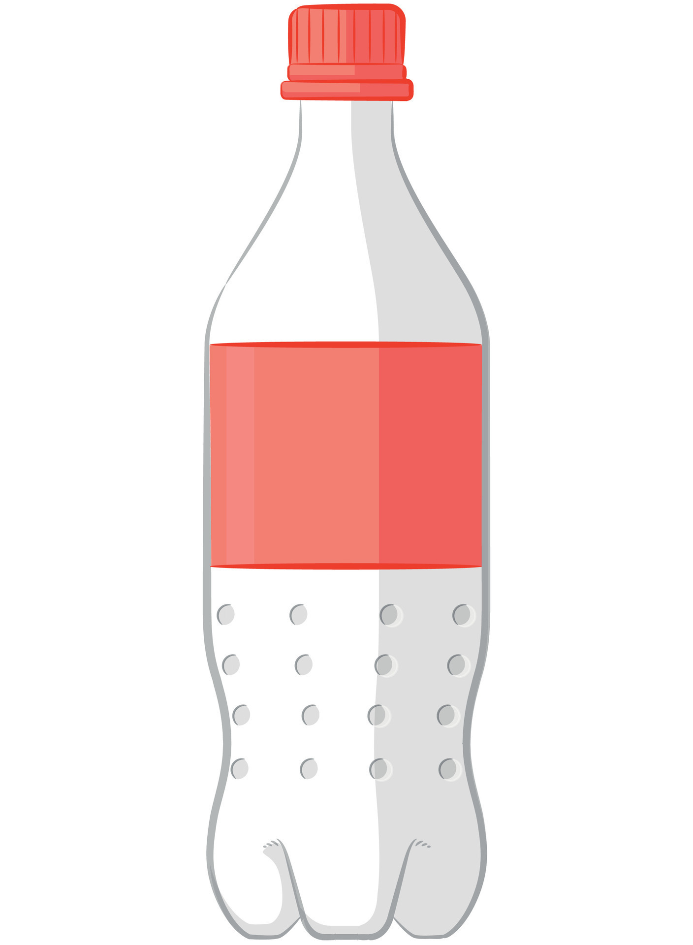 Soft Drink Empty Cola Plastic Bottle 27566578 Vector Art at Vecteezy