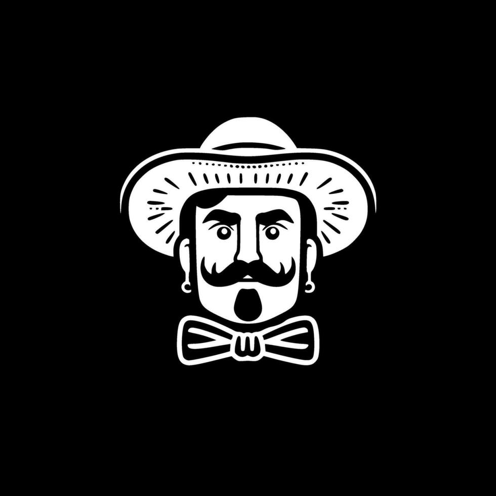 Mexican - High Quality Vector Logo - Vector illustration ideal for T-shirt graphic