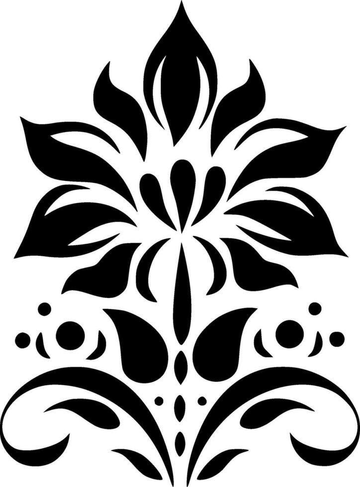 Flower - Minimalist and Flat Logo - Vector illustration