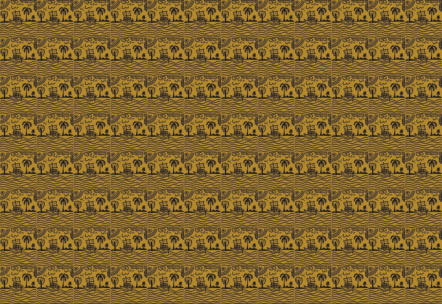 River Pattern Design vector