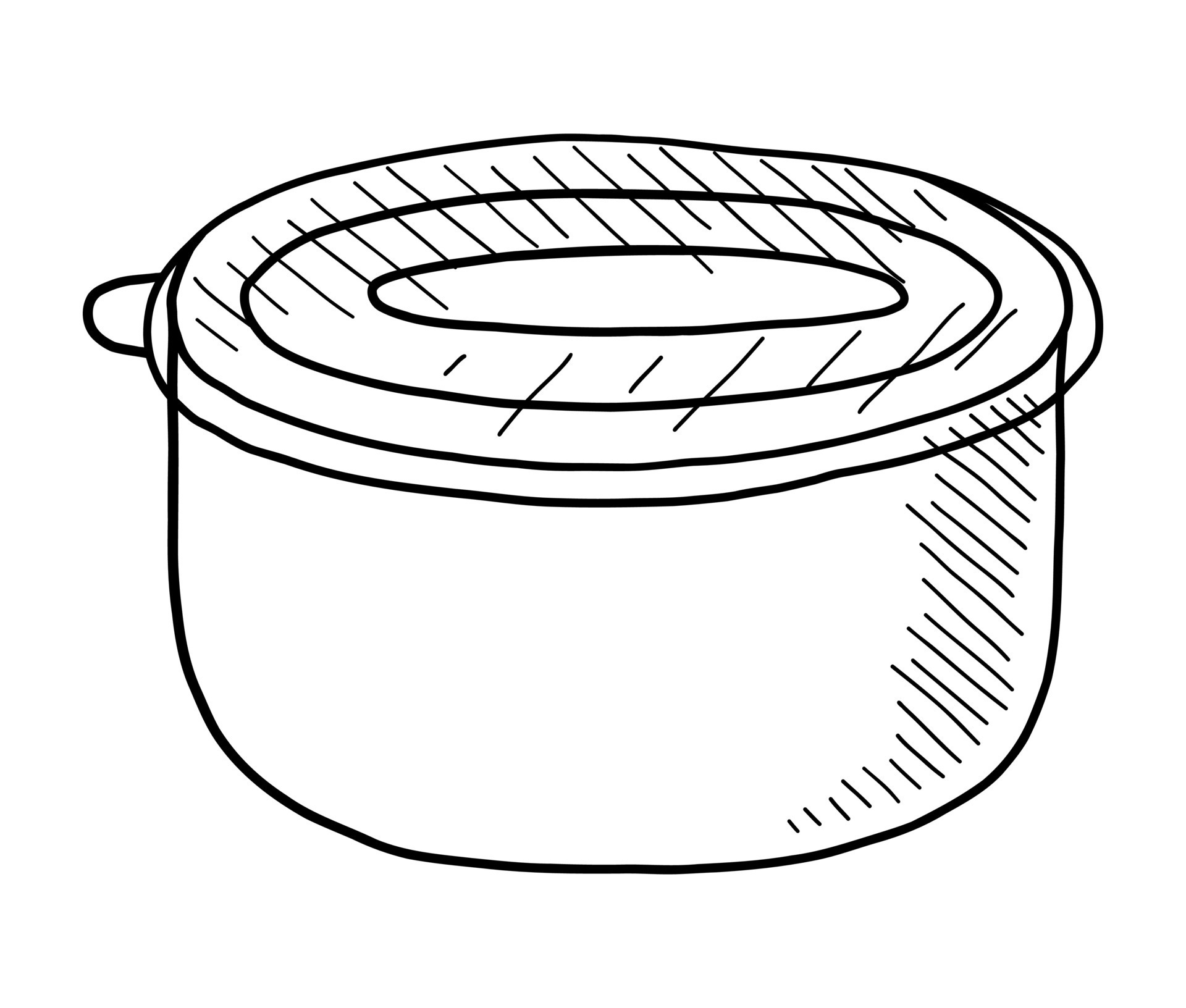 BLACK VECTOR ISOLATED ON A WHITE BACKGROUND DOODLE ILLUSTRATION OF A