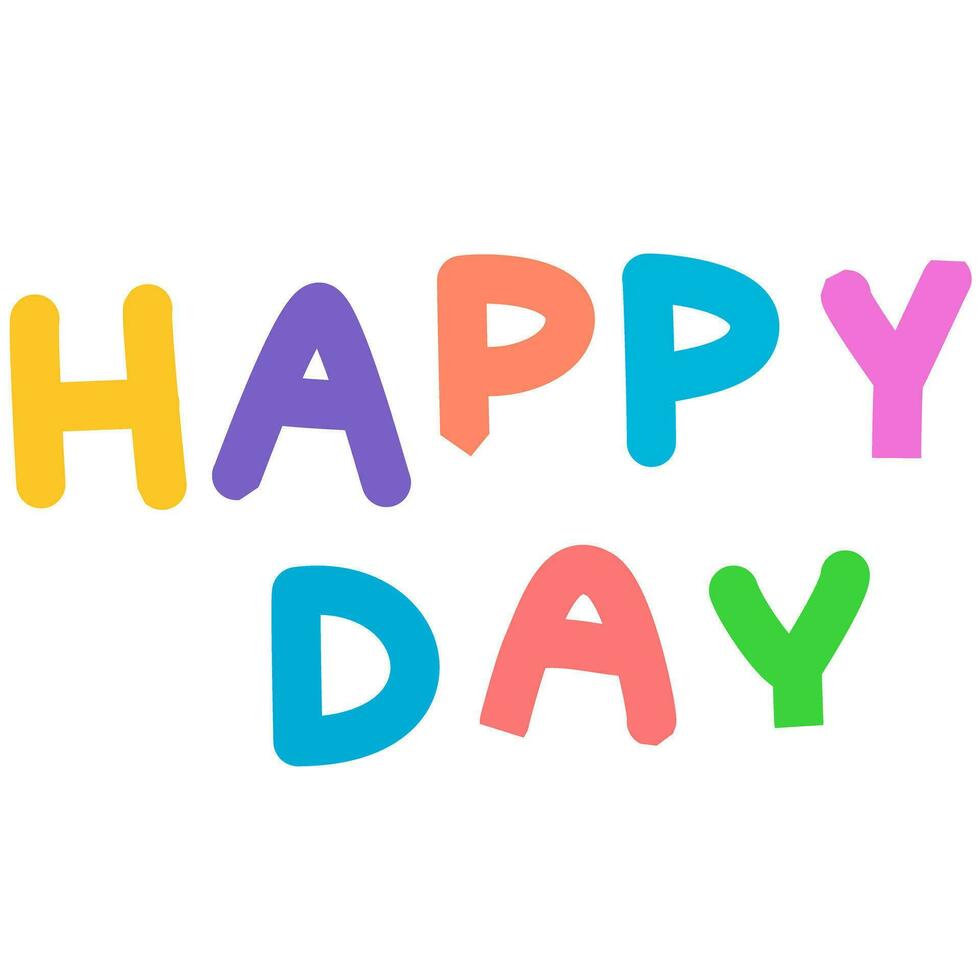 happy day clipart vector