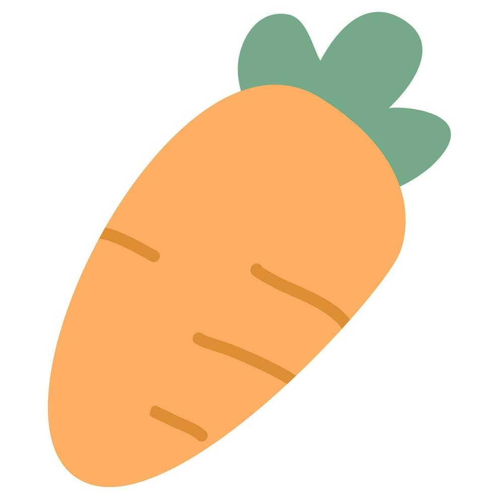 carrot icon vector illustration