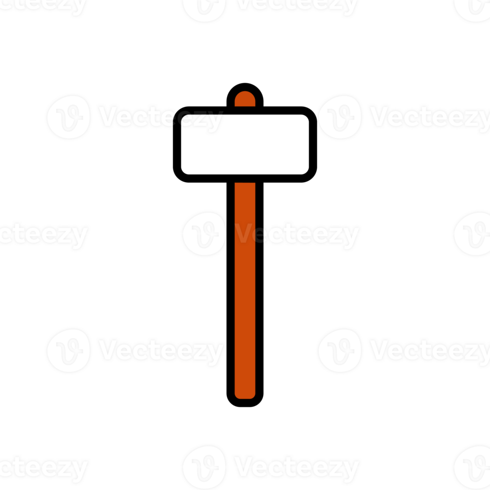 illustration of a sledgehammer 27568703 PNG