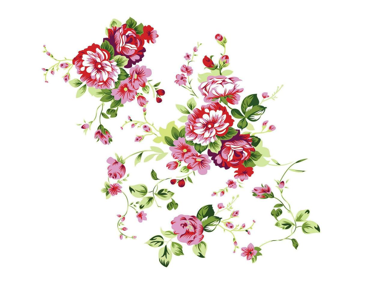 flower vector fabric design illustration 27568815 Vector Art at Vecteezy