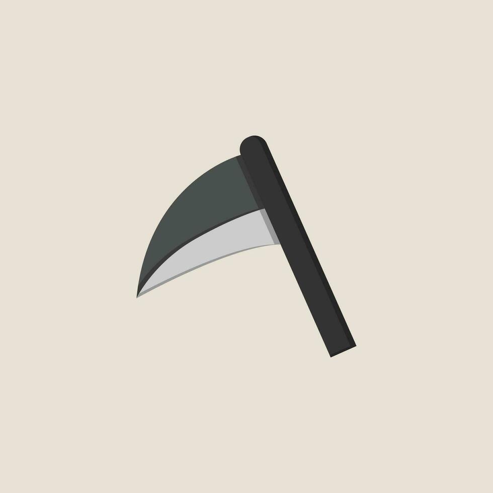 Simple Traditional Sickle Illustration Vector