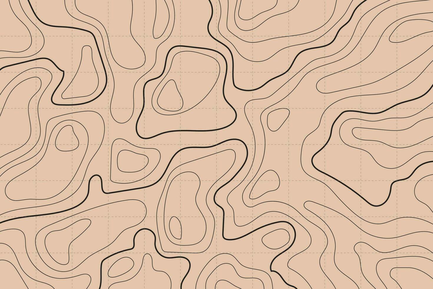 Topographic map background concept. Abstract background with landscape topographic map design. vector