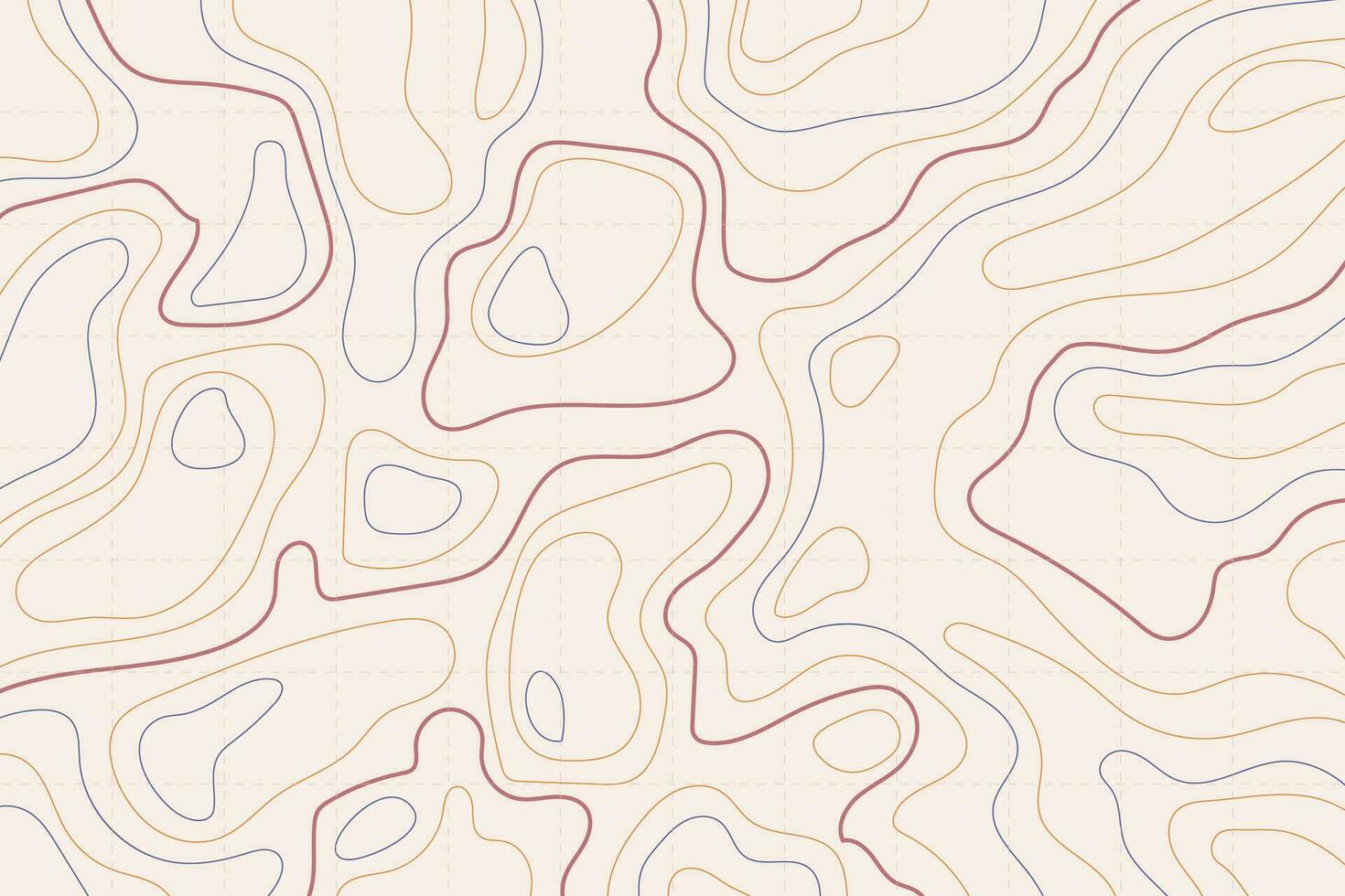 Topographic map background concept. Abstract background with landscape topographic map design. vector