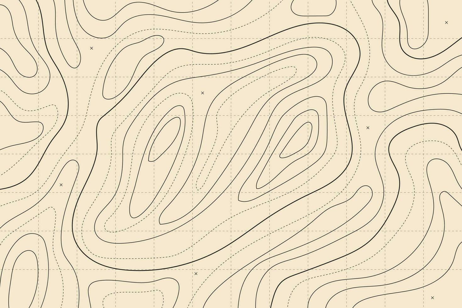 Topographic map background concept. Abstract background with landscape topographic map design. vector