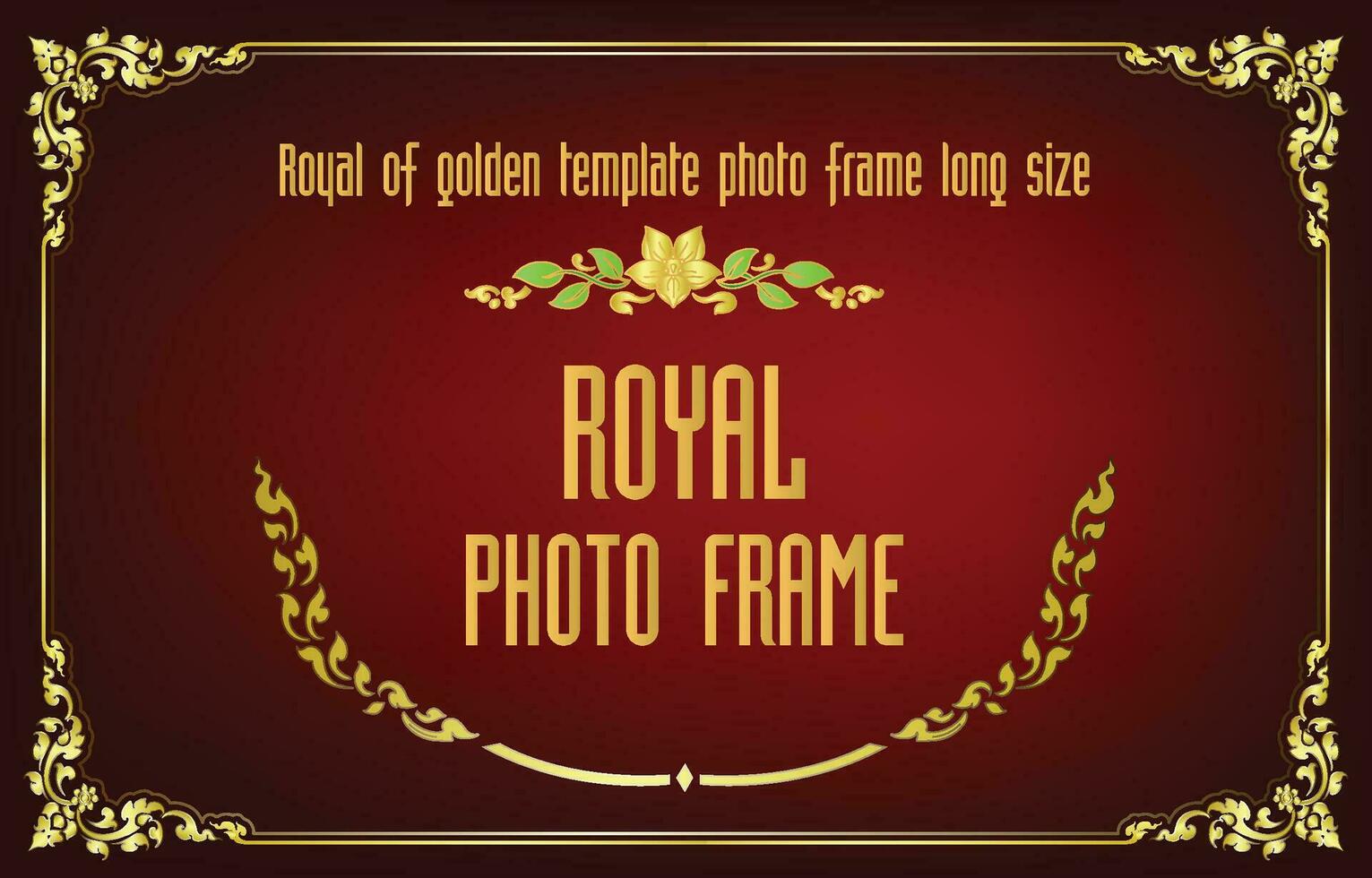 Decorative vintage floral frames and Certificate border vector