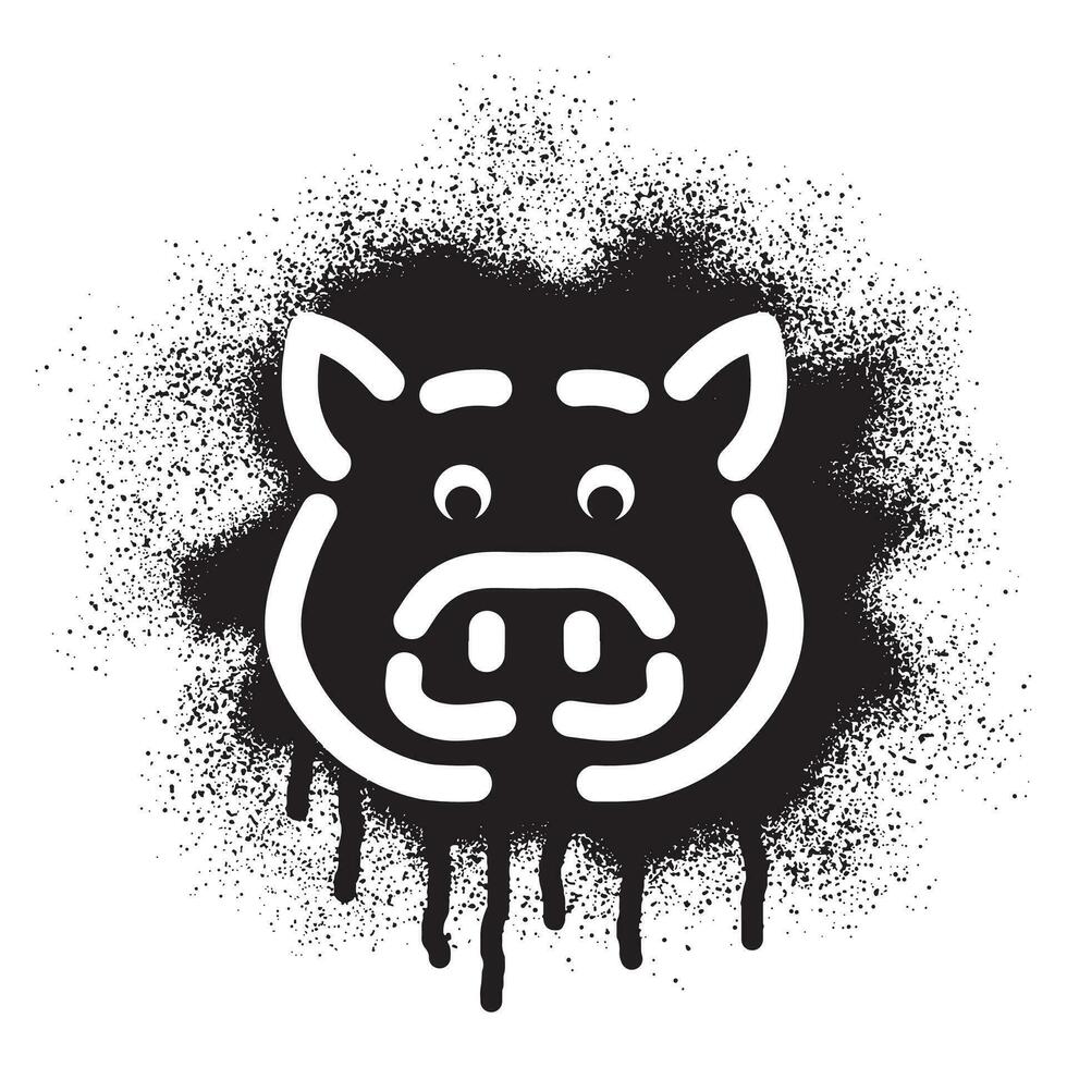 pig-stencil-graffiti-with-black-spray-paint-27569401-vector-art-at-vecteezy