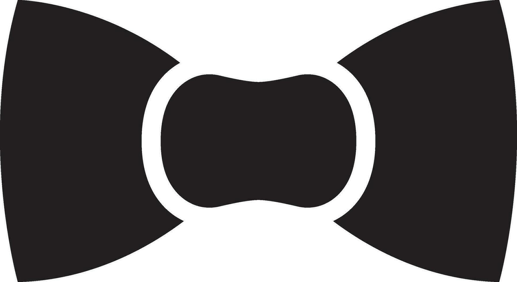 Bow tie icon vector