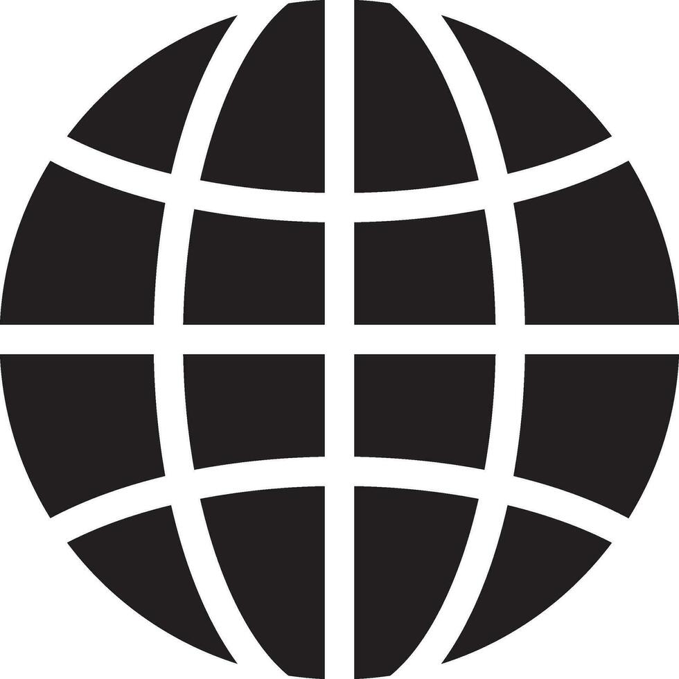 Globe Icon vector illustration