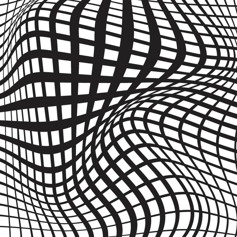 3d resumen monocromo antecedentes con línea patrón, vector diseño, tecnología tema, dimensional línea fluir en perspectiva, grande datos, nanotecnología